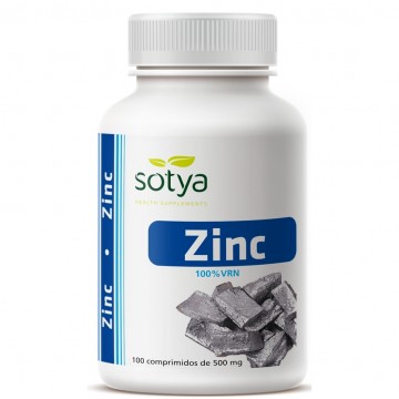 Zinc 500Mg 100comp Sotya