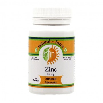 Zinc 25Mg 100comp Nutri Force