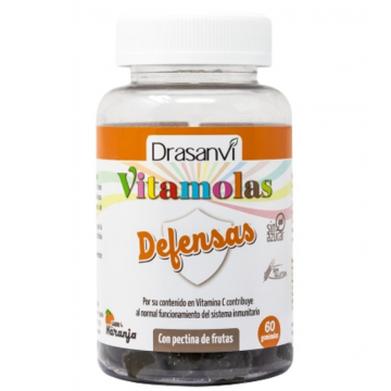 Vitamolas Defensas Adulto SinGluten 60gominolas Drasanvi