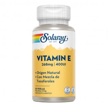 Vitamine-E 400Ui 268Mg 50 Perlas Solaray