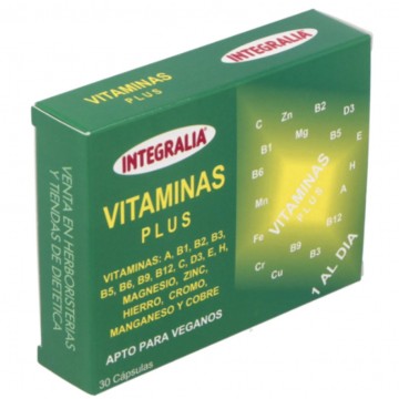 Vitaminas Plus 30caps Integralia