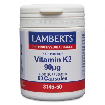 Vitamina-K2 90µg Vegan 60comp Lamberts