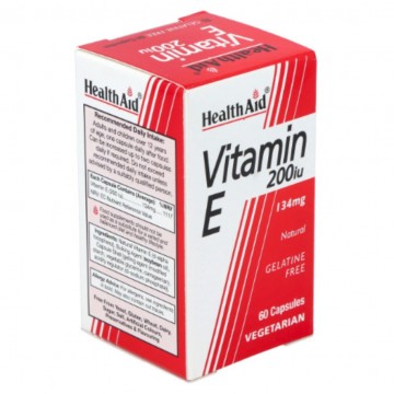 Vitamina-E 200Ui 60caps Health Aid