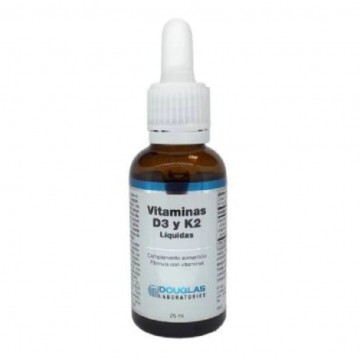 Vitamina-D3+K2 liquida 25ml Laboratorios Douglas