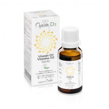 Vitamina-D3 Gotas 20ml Optim