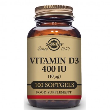 Vitamina-D3 400Ui 100caps Solgar