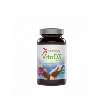 Vitamina-D3 4000Ui 120 Perlas Mundonatural