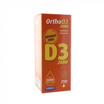 Vitamina-D3 2000 gotas 27g Orthonat