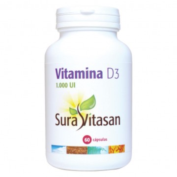 Vitamina-D3 1000Ui 60caps Sura Vitasan