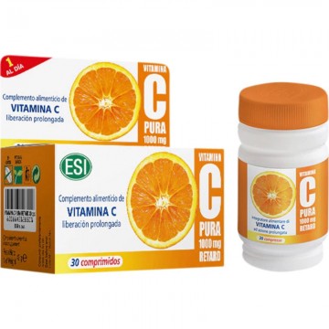 Vitamina-C Pura 1000Mg Retard 30comp Trepat-Diet-Esi