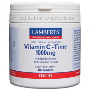 Vitamina-C 1000Mg Vegan 180comp Lamberts