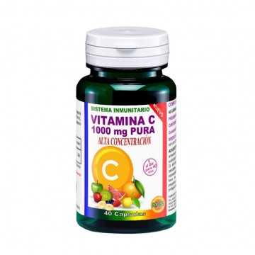 Vitamina-C 1000Mg SinGluten 40caps Robis