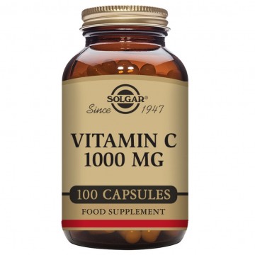 Vitamina-C 1000Mg SinGluten 100caps Solgar