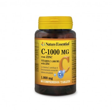 Vitamina-C 1000Mg +Zinc 60comp Nature Essential