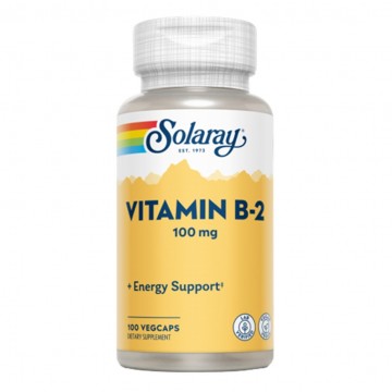 Vitamina-B2 100Mg Vegan 100caps Solaray