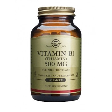 Vitamina-B1 500Mg Vegan 100comp Solgar