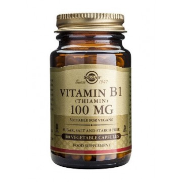 Vitamina-B1 100Mg Vegan 100caps Solgar