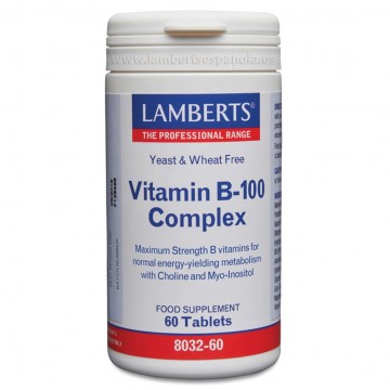 Vitamina-B Complex100 Vegan 60comp Lamberts