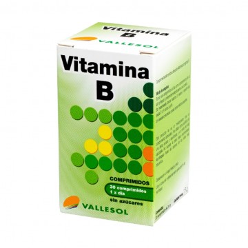 Vitamina-B Complex 700Mg SinAzucar 30comp Vallesol