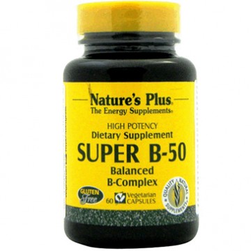 Vitamina Super B-50 60caps Nature'S Plus