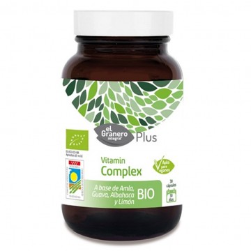 Vitamin Complex 475Mg Plus Bio Vegan 30caps El Granero Integral