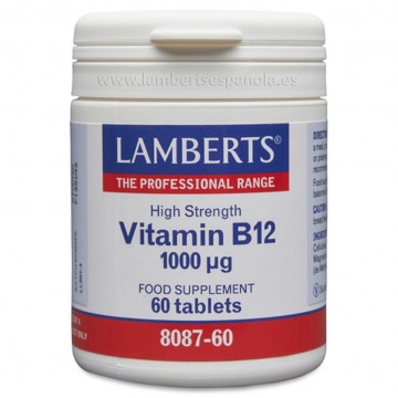 Vitamin B12 1000Mg 60comp Lamberts