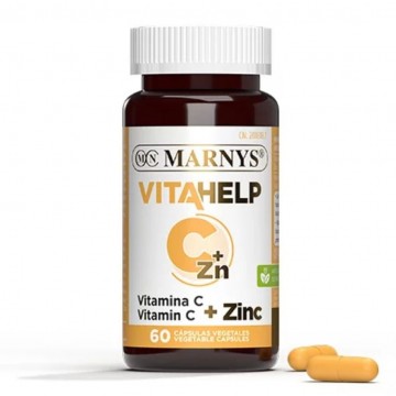 VitaHelp Vitamina-C 500Mg + Zinc 25Mg Vegan 60caps Marnys