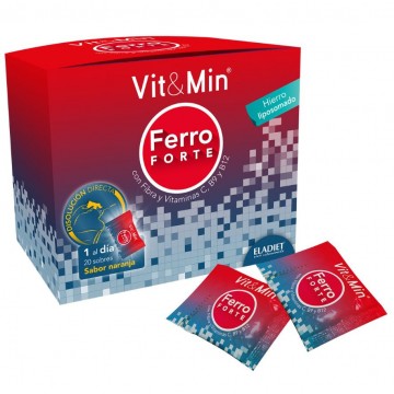 Vit&Min Ferro Forte Naranja 20 Sobres Eladiet