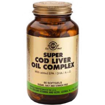 Super Cod Liver Oil Complex 60caps Solgar