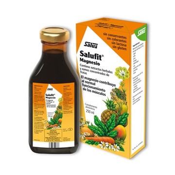 Salufit Magnesio Jarabe SinGluten 250ml Salus