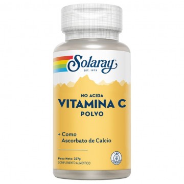 Nonacid Vitamina-C Crystalline 5000Mg 227g Solaray