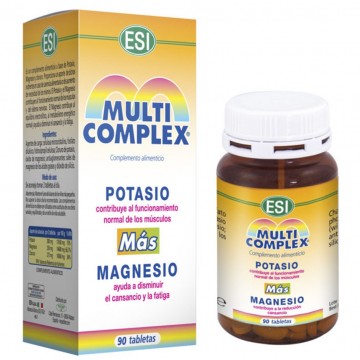 Multicomplex Potasio Magnesio SinGluten Vegan 90comp Trepat-Diet-Esi