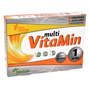 Multi Vitamin Vegan SinGluten 30caps Pinisan