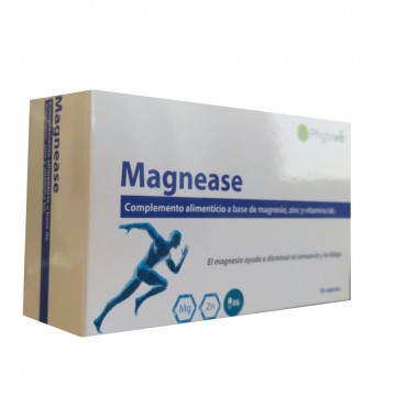 Magnease Magnesio Zinc y Vitamina B6 60comp Phytovit