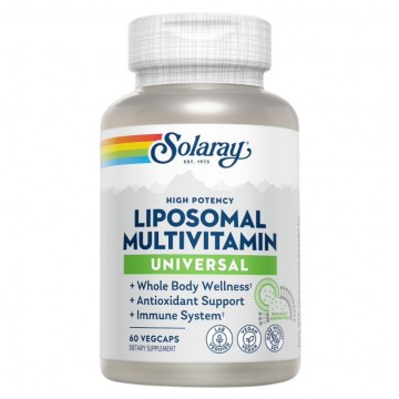 Liposomal Multivitamin Universal Vegan Sin Soja 60caps Solaray