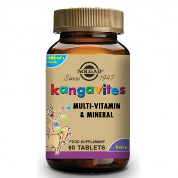 Kangavites Multi Frutas Tropicales 60comp Solgar