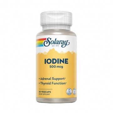 Iodine 500mcg 30caps Solaray