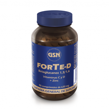 Forte-D Betaglucanos Vitaminas C D y Zinc 90comp G.S.N.