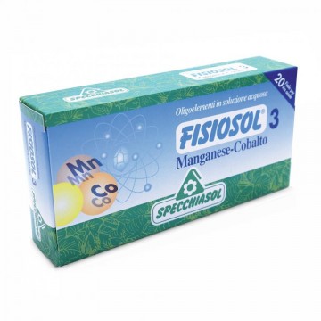 Fisiosol 3 Manganeso Cobalto 20 Viales Specchiasol