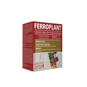 Ferroplant Concentrado de Frutas, Plantas y Miel 60comp Dietmed