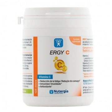 Ergy C Vitamina C 125g Nutergia