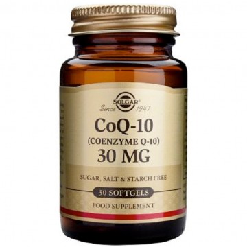 Coenzima Q10 30Mg SinGluten 30 Perlas Solgar