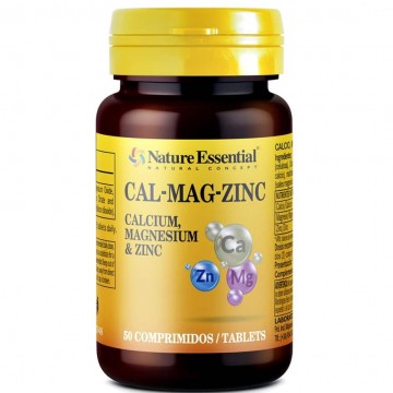 Calcio Magnesio y Zinc 50comp Nature Essential