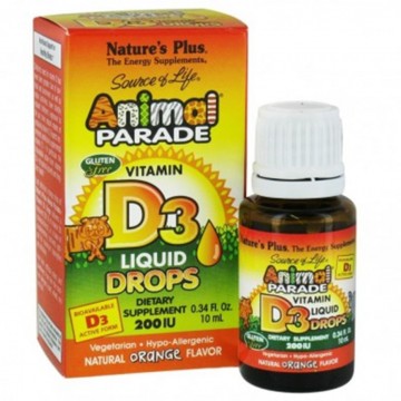 Animal Parade Vitamina-D 10ml Nature'S Plus