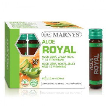 Aloe Vera Royal + 12 Vitaminas 20 Viales Marnys