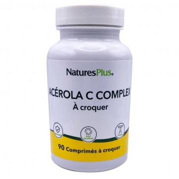 Acerola-C 250Mg 90comp Nature'S Plus