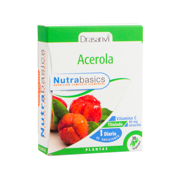 Acerola Nutrabasics SinGluten 30caps Drasanvi