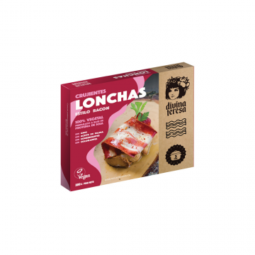 CONGELADO BACON VEGANO (BRAISED RAINBOW) 300GR  DIVINA TERESA