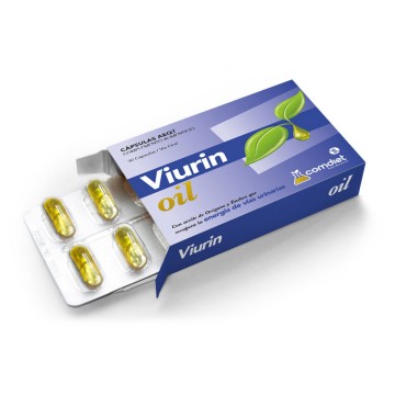 Viurin Oil SinGluten Vegan 30caps Comdiet