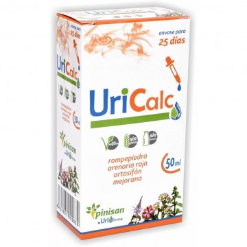 Uricalc Vegan SinGluten 50ml Pinisan